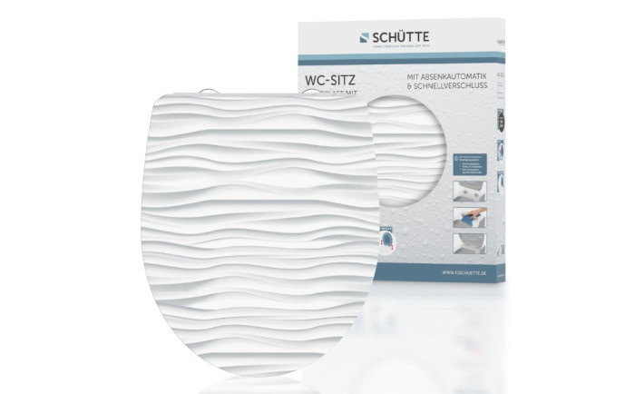 Schütte WHITE WAVE | Duroplast HG, Soft Close